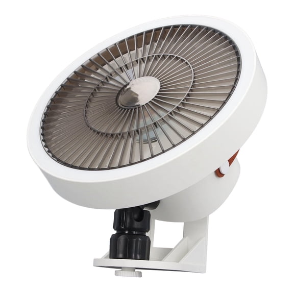 LAZIOEGR Compact WallMounted Oscillating Fan with Remote, 3Speed, BuiltIn Night Light  Ideal for RV, Home, Office, Garage