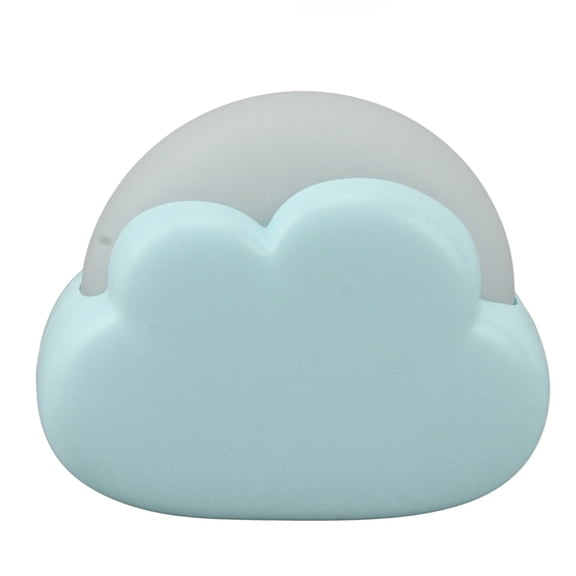 LAZIOEGR Cute Cloud Night Light for Kids, USB Rechargeable Baby Bedside Lamp with 1200mAh Battery, Nursery Table Decoration (Blue, 3.94 inches / 10 cm)