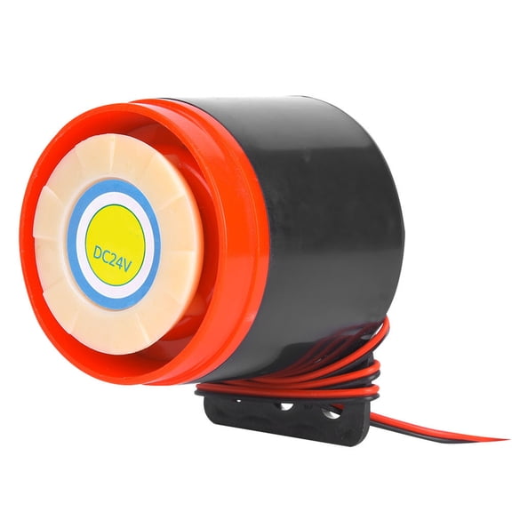 LAZIOEGR DC 24V 110dB High Decibel Active Buzzer Alarm Beeper Continuous Sound Electronic Indicator for Industrial Security DIY Project (13.0 inches / 33.0 cm)