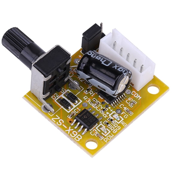 LAZIOEGR DC 5V-15V 15W BLDC 3-Phase Brushless Motor Driver Sensorless Speed Controller