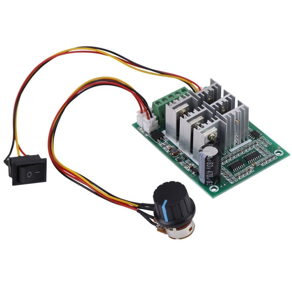 LAZIOEGR DC 5V-36V 15A 3-Phase Brushless Motor Speed Controller Switch CW CCW Reversible Motor Regulator Module with Potentiometer (3.15 x 2.36 x 1.1 inches / 8 x 6 x 2.8 cm)