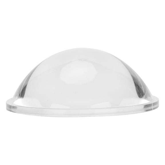 LAZIOEGR Diameter 60mm / 2.36 inches Convex Glass Lens LED Optics Lens for Sunset Lamp Magnifier Glasses PMMA Material Optical Flat Convex Condenser Focus Lens
