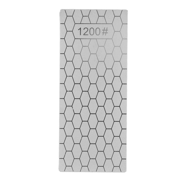 LAZIOEGR Diamond 1200Grit Knife Sharpening Plate  Honeycomb Design, Durable & Lightweight, Ideal for Kitchen Knives, Scissors & Outdoor Tools