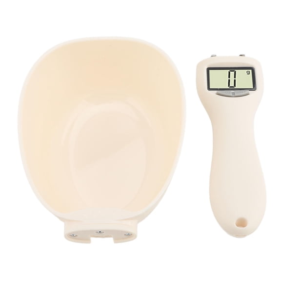 LAZIOEGR Digital Food Measuring Spoon Scale 1800g, 5Unit LCD Display, Compact & Portable for Cooking, Baking & Pet Food