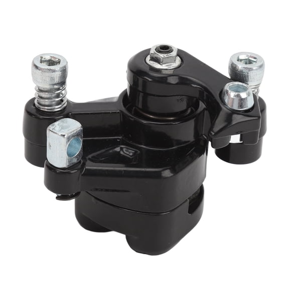 LAZIOEGR Disc Brake Caliper Assembly Metal Alloy with 50mm / 1.97in Hole Center Distance & 2 Brake Pads Fits 43cc 49cc Mini PIT Dirt Quad Pocket Rocket Bike