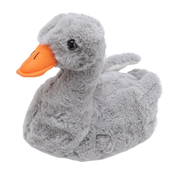 LAZIOEGR Duck Plush Toy Soft Comfortable Simulation Duck Stuffed Animal Plushie Toy Grey 11.8 inches / 30 cm