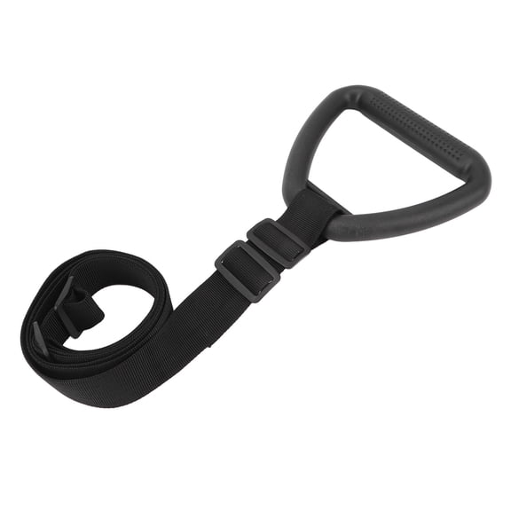 LAZIOEGR EasyUse Leg Lifter Strap Large Handle, Flexible Imitation Nylon, 4Step Support for Stroke, Elderly & Disabled Patients