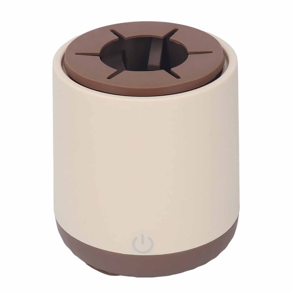 LAZIOEGR Electric Baby Milk Bottle Shaker Khaki 3 Gears Prevent Bloating USB Charging Automatic Infant Formula Mixer Baby Bottle Shaker 5.1 Inches / 13 cm Height