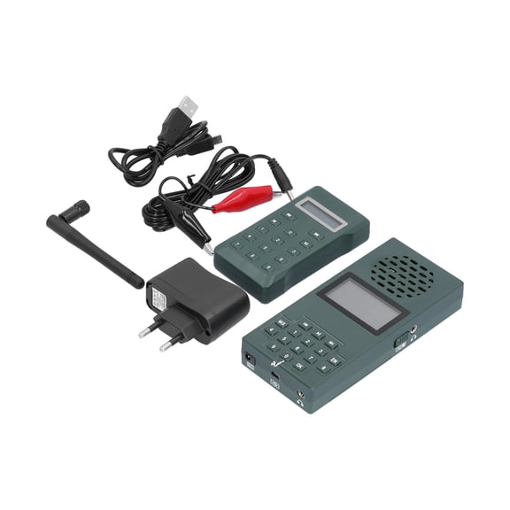 LAZIOEGR Electronic Bird Caller Hunting Decoy Speaker with 1640 ft / 500m Remote Control Green Portable Amplifier Dual Language MP3 Player for Predator Game Calling