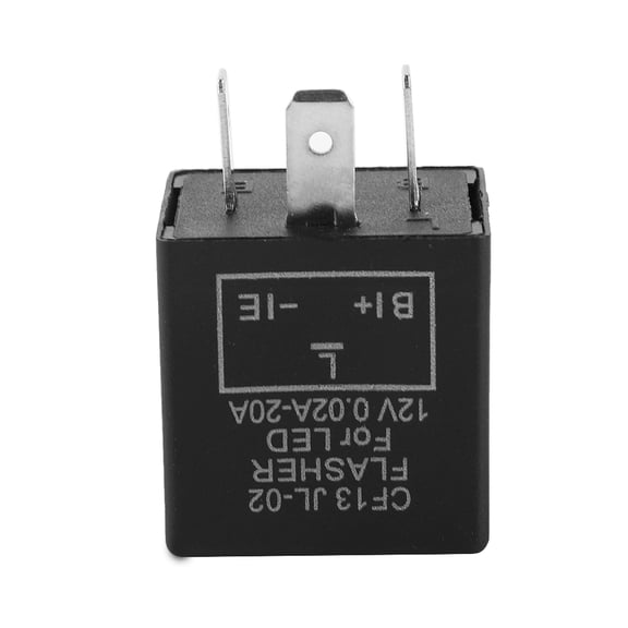 LAZIOEGR Electronic LED Adjustable Flasher Relay Control Module For Turn Signal Light Blinker FLL002 CF13 JL-02 Universal Fit 12V Auto Motorcycle Replacement Accessories 6 inches / 15.24 cm