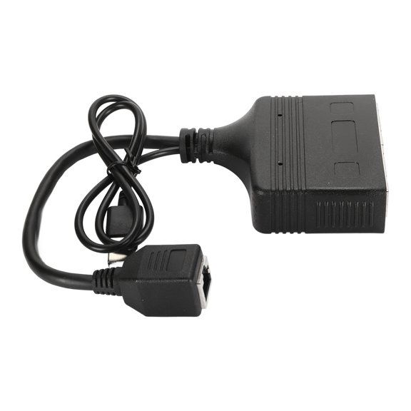 LAZIOEGR Ethernet Splitter 1 to 4 High Speed 1000Mbps RJ45 Network Gigabit Splitter 4 Device Simultaneous Network for Cat5 5e 6 7 8 Cable Extension Connector 15 inches / 38.1 cm