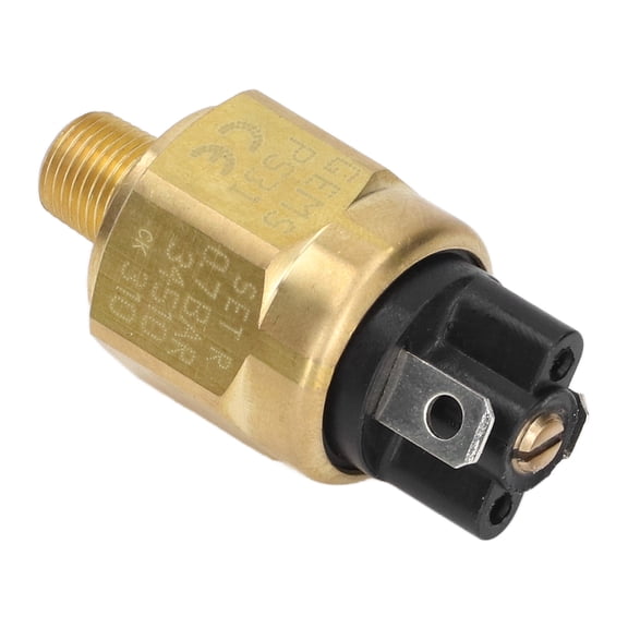 LAZIOEGR Excavator Pressure Switch Replacement Brass High Sensitivity Precise Sensor 0.7 Bar Compatible with LiuGong Tractor Heavy Duty Parts (3.15 inches / 8 cm Length)