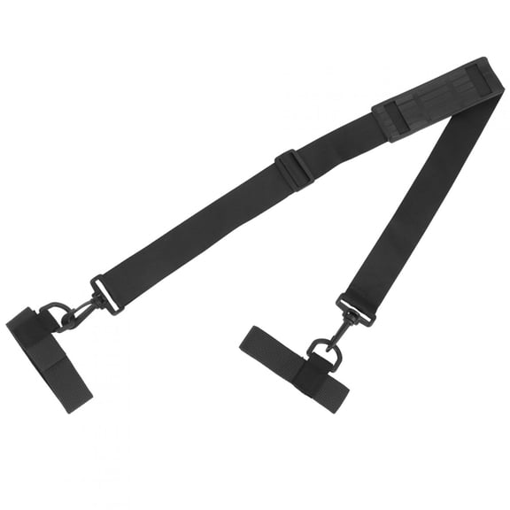 LAZIOEGR Fishing Rod Adjustable Multi-Functional Shoulder Bag Strap Fly Rod Holder Belt Back Harness Diving Material, 7.87 inches / 20 cm