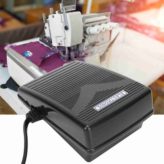 LAZIOEGR Foot Control Pedal With Power Cord for Singer 974 Sewing Machine[cite: 1]