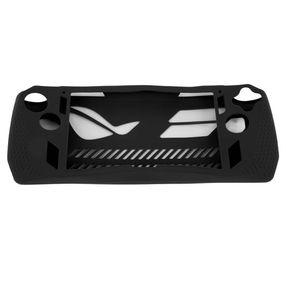 LAZIOEGR Game Protective Cover Silicone Scratch Slip Resistant Protective Case for ROG ALLY Black. Premium Ergonomic Design for Enhanced Gaming Experience and Ultimate Device Protection