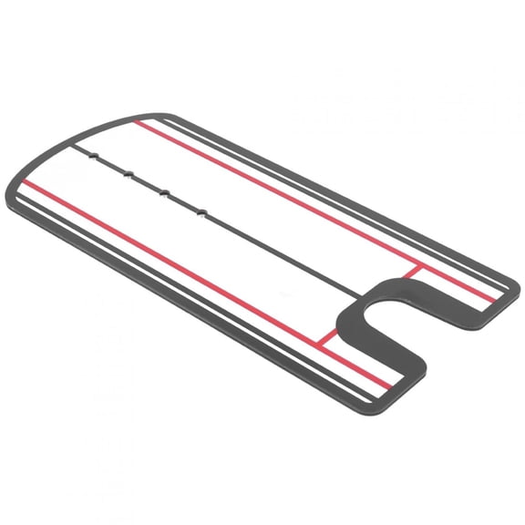 LAZIOEGR Golf Putting Training Putters Alignment Mirror Corrective Practicing Accessory Tool Portable Acrylic Golf Swing Trainer Aid for Posture Eye Line Correction 12.6 inches / 32.0 cm