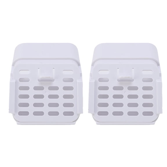 LAZIOEGR Gutter Downspout Connector Extensions, 3x4 Inches / 7.6x10.2 cm A Type Outlet Filter Guard, 4 Pieces, White