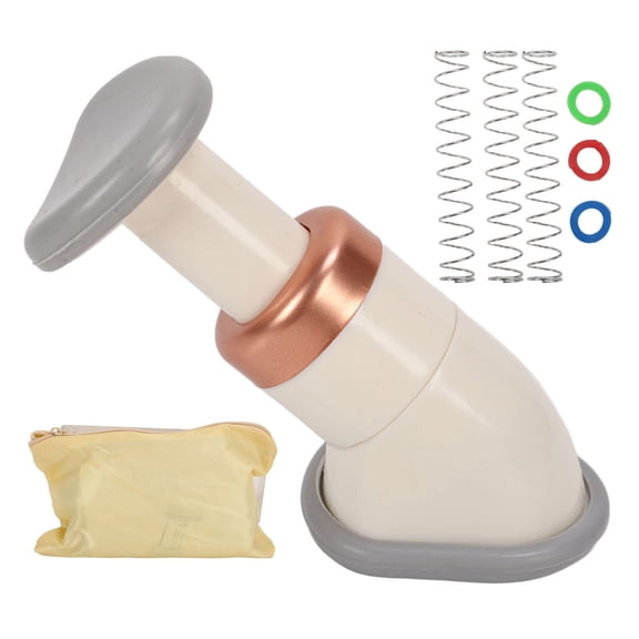 LAZIOEGR Handheld Chin & Neck Slimmer Massager 3Level Spring, 2Minute Daily Relief, Portable Beauty Tool