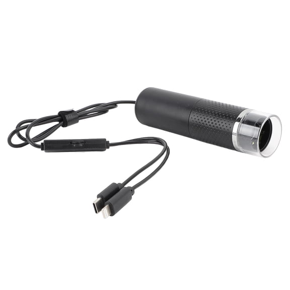 LAZIOEGR Handheld USB Digital Microscope 1600X Magnification Camera with Stand for Adults and Kids Android iOS Compatible