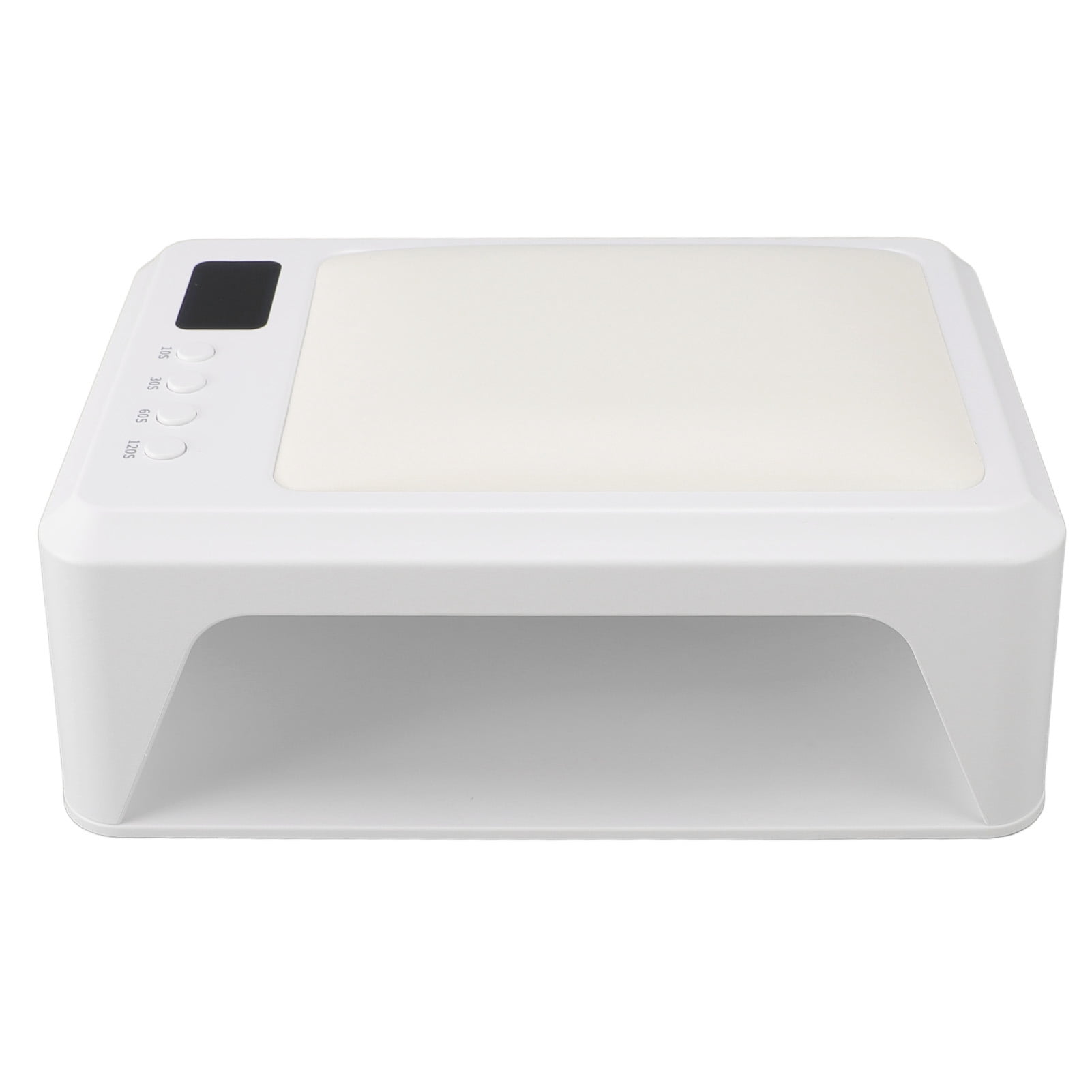 LAZIOEGR High Power Auto Sensor Gel Nail Polish Dryer Light Curing Lamp with Comfortable PU Leather Hand Pillow for Double Hands Professional Manicure, EU Plug (11.42 inches / 29.0 cm)