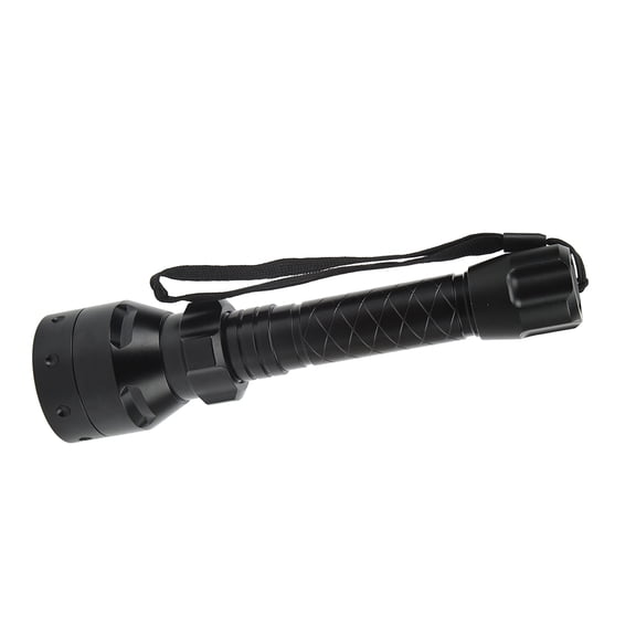 LAZIOEGR IR Flashlight 850nm Infrared Night Vision Zoomable Torch Aluminum Alloy for Outdoor Hunting Camping