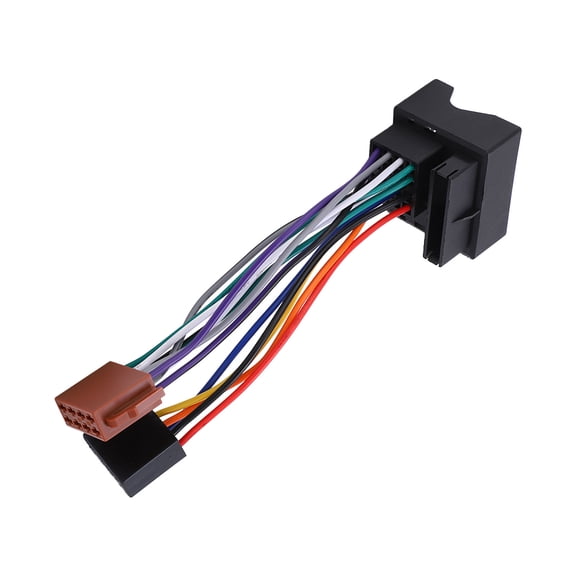 LAZIOEGR ISO Wiring Harness ABS Metal Car Stereo Radio Cable Adapter Plug Replacement Kit for Mercedes-Benz E-Class 2004+ Sprinter 2006+ Vito 2006+ SLK 2004-2011 Automotive Installation Accessories