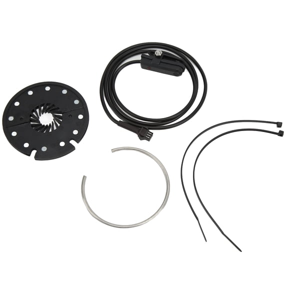 LAZIOEGR KTD12R Split Pedal Assist Sensor 12 Magnets Electric Bike Power Assistant Speed Sensor Conversion Kit Ordinary Plug for 12V-72V E-Bike Cycling Replacement (10 inches / 25.4 cm)