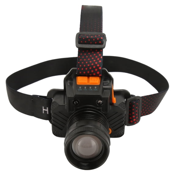 LAZIOEGR LED Headlamp Super Bright Waterproof Lightweight USB Charging White Light Mining Head Lamp for Outdoor Night Fishing 4400mAh