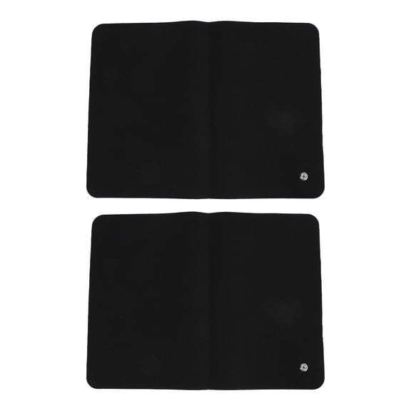 LAZIOEGR Large Earthing Mat 2 Pcs Set, Grounding Pad 13 x 26.8 in / 33 x 68 cm for Deep Sleep and Chronic Pain Relief, Conductive Earthing Sleep Mat for Women and Seniors with Insomnia