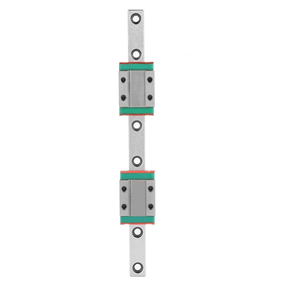 LAZIOEGR MGN9B 150mm / 5.9 inches Linear Guide Rail 9mm / 0.4 inches Width with 2pcs Rail Blocks