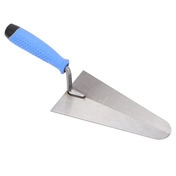 LAZIOEGR Masonry Margin Trowel Ergonomic Soft Rubber Grip Carbon Steel Plastering Trowel for Wall Floor Concrete Ceramic