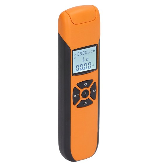 LAZIOEGR Mini Optical Fiber Power Meter High Precision Portable Fiber Tester for 800 to 1700 Nm with Built in Lithium Battery, Essential Network Cable Testing Maintenance Tool (16.00 x 6.00 Inches)