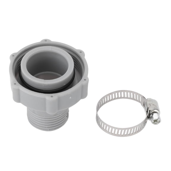 LAZIOEGR Pool Drain Pipe Connector for Coleman Bottom, Premium TPE Material Leakproof Swimming Pool Drain Hose Fitting Adapter Replacement Accessory (1.8 inches / 4.5 cm Length)