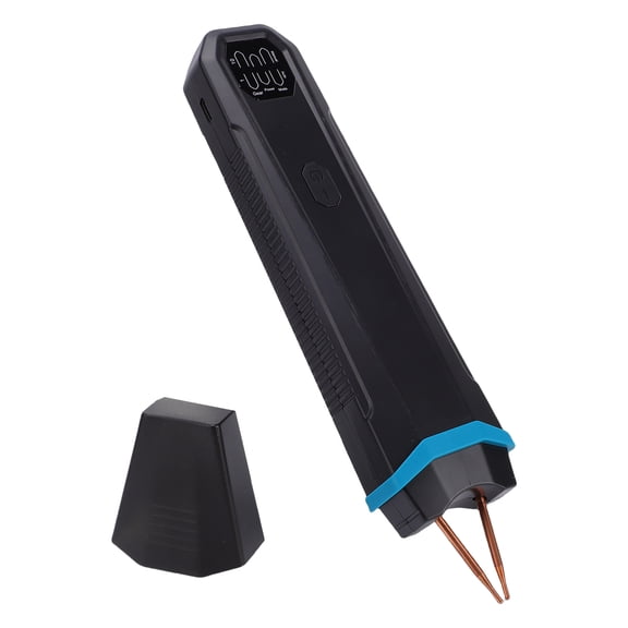 LAZIOEGR Portable Battery Spot Welder Handheld Welding Tool 3360W Dual Pulse Output with Temperature Control for Battery Repair Electronics DIY HU 10CL