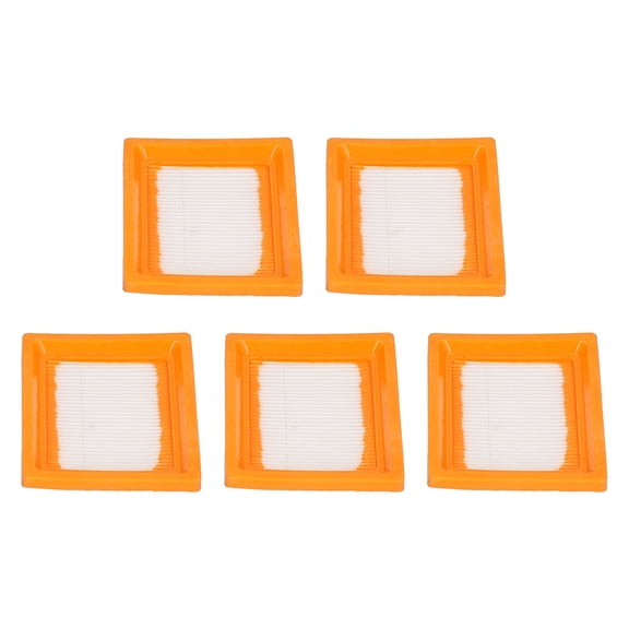 LAZIOEGR Premium 5-Pack XT650 Flat Engine Air Filter Cartridge Element for Carburetor Engines, Replacement Industrial Control Component, Protects Engine Life, 4.33 inches / 11 cm
