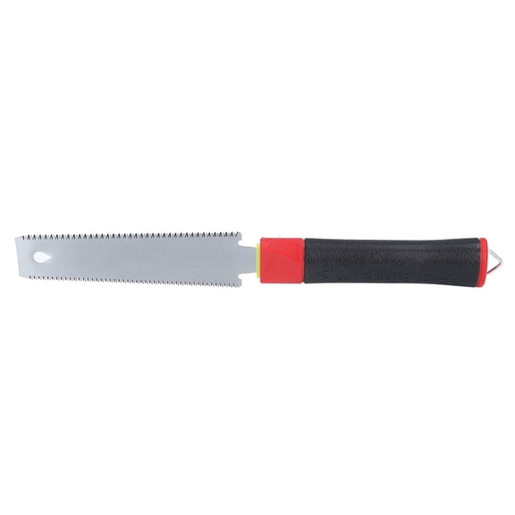 LAZIOEGR Premium Japanese Hand Saw for Pruning and Wood Cutting, Fine Teeth Professional Carpenter Woodworking Tool, 13.4 inches / 34 cm, Ergonomic Handle