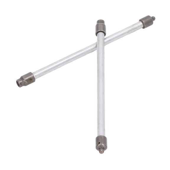 LAZIOEGR Premium Replacement Valve Push Rod Set for Kipor Kama 186F 188F 190F Micro Cultivators and Air Cooled Diesel Generators Heavy Duty Aluminum Alloy Engine Pushrod Kit (7.72 inches / 19.6 cm)