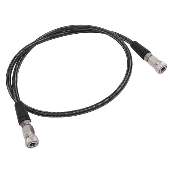 LAZIOEGR Pressure Inflation Hose 39 inches / 99.06 cm Carbon Fiber Woven Stainless Steel High Pressure Hose, Carbon Fiber