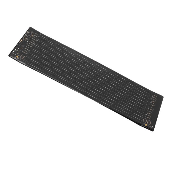 LAZIOEGR Programmable LED Display 20x64 Pixels Bluetooth App Control Scrolling Sign for Party and Holiday, 13.7 x 4.0 inches / 34.8 x 10.16 cm Flexible Waterproof Soft USB 5V Matrix LED Sign Panel