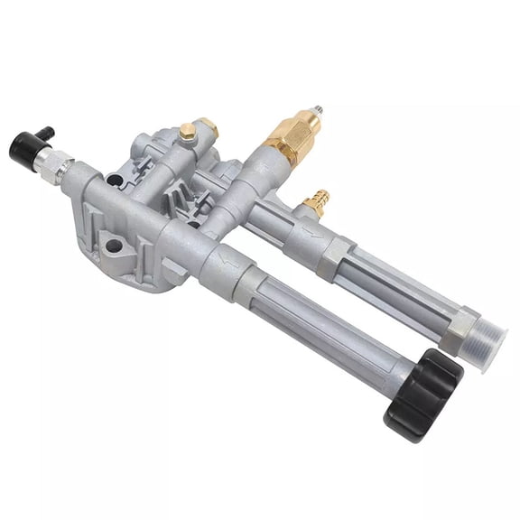 LAZIOEGR Pump Head Assembly Replacement for SRMW2.2G26 and RMW2.2G24 High Pressure Washer Pumps 10.63 inches / 27.00 cm Length