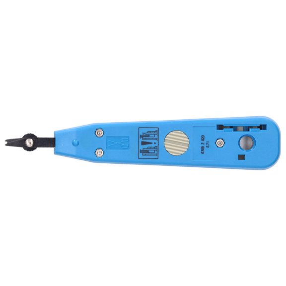 LAZIOEGR Punch Down Tool Wire Cutter Network Cable Stripping Crimping Tool for Module CP-3203 Professional ABS Alloy Steel Heavy Duty Easy to Operate Precision Hand Tool - 7.48 in / 19.0 cm