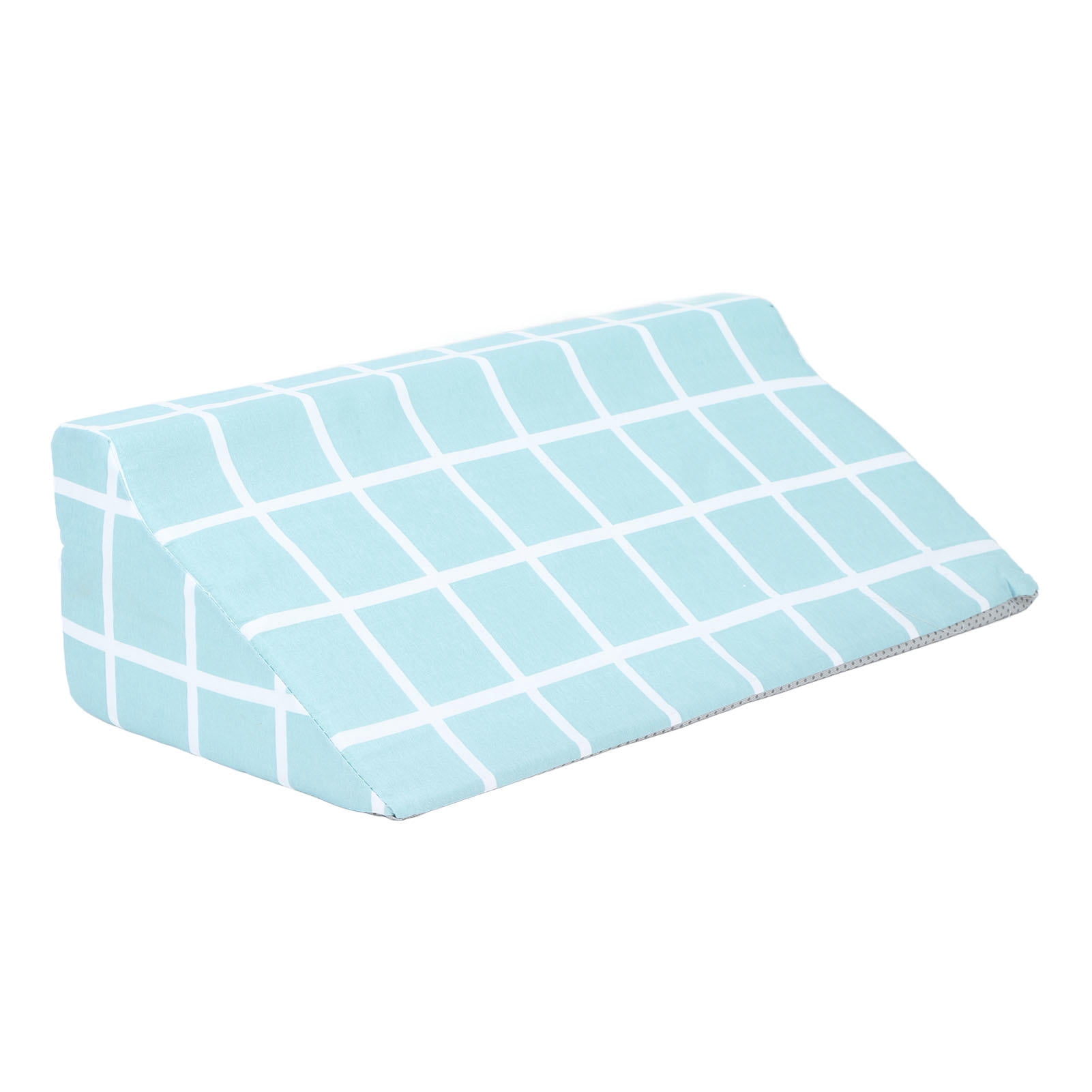 LAZIOEGR R‑Shaped Bedsore Turning Wedge Pillow – 19.7×9.8×5.9in, Soft & Removable, Easy‑Clean, Multi‑Purpose Body Support for Side Sleepers