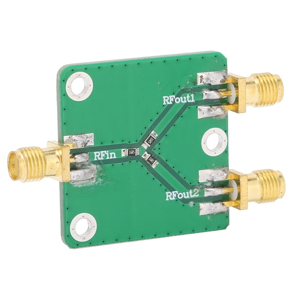 LAZIOEGR RF Module 2-Way Resistance Power Splitter PCB Board Industrial Electrical Supplies DC-5G