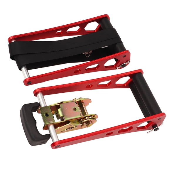 LAZIOEGR Ratchet Style Portable Bow Press Aluminum Alloy Compound Bow Press String Changer Adjust Tools Red (10.24 inches / 26 cm)
