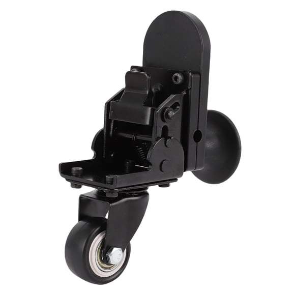 LAZIOEGR Rolling Tool Box Caster Wheel Kit Heavy Duty Steel Replacement for Packout Low Noise Foldable Ergonomic Design Black 9 Pieces