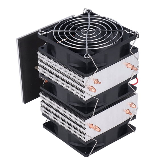 LAZIOEGR Semiconductor Refrigeration System 120W Thermoelectric Cooler Peltier DIY Cooling Device 12V for Computer PC Electronics Heat Sink Module with Aluminum Brass 7.48 inches / 19 cm
