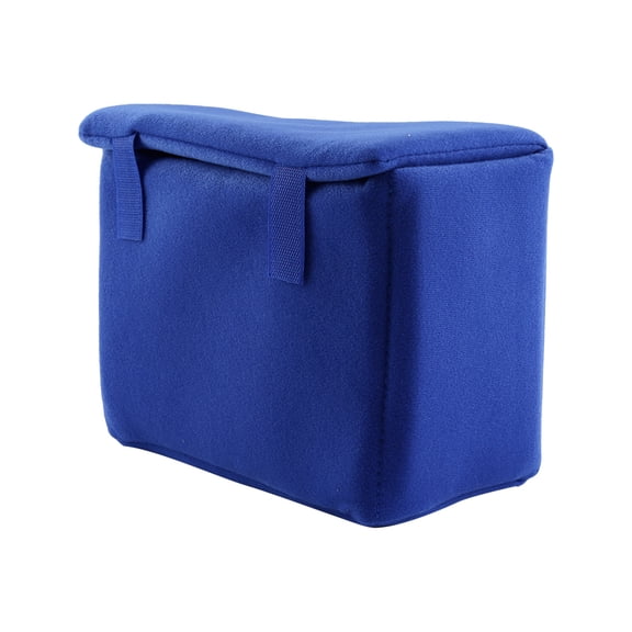 LAZIOEGR Shockproof Camera Inner Partition Padded Protector Case Bag for DSLR & Mirrorless, Compact Travel Insert Pouch with Dividers, 9.45x7.09x4.72 Inches / 24x18x12 cm, Blue