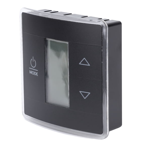 LAZIOEGR Single Zone RV Thermostat 3316250.712 LCD Digital Display Wall Thermostat Compatible with Dometic RV AC Backlight Control Trailer Camper Van 3.54x3.54x1.57 Inches / 9x9x4 cm Black