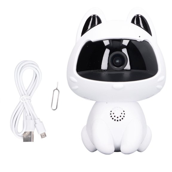 LAZIOEGR Smart Wireless PetShaped Security Camera MotionTriggered Alerts, TwoWay Voice, Night Vision, Cloud Storage & Remote WiFi Viewing