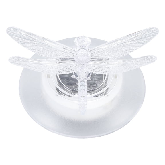LAZIOEGR Solar Float LED Lamp IP45 Waterproof RGB Solar Pool Light Outdoor Garden Pond Water Light Dragonfly Shape 4.72 inches / 12 cm